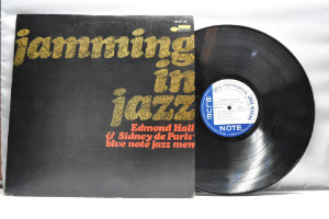 Edmond Hall &amp; Sidney DeParis&#039; BlueNote Jazzmen [에드몬드 홀] ‎- Jamming In Jazz  - 중고 수입 오리지널 아날로그 LP