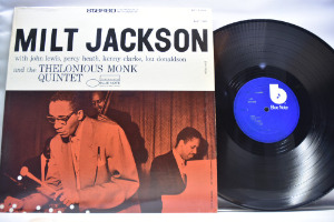 Milt Jackson With John Lewis, Percy Heath, Kenny Clarke, Lou Donaldson And The Thelonious Monk Quintet [밀트 잭슨] ‎- Milt Jackson With John Lewis, Percy Heath, Kenny Clarke, Lou Donaldson And The Thelonious Monk Quintet - 중고 수입 오리지널 아날로