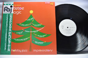 Various ‎[행크 존스, 말 왈드론, 리치 콜 외] - Mistletoe Magic - Holiday Jazz Improvisations - 중고 수입 오리지널 아날로그 LP