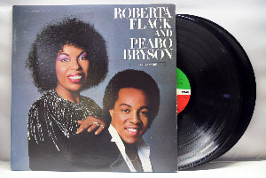 Roberta Flack, Peabo Bryson [로버타 플랙, 피보 브라이슨] - Live &amp; More ㅡ 중고 수입 오리지널 아날로그 2LP