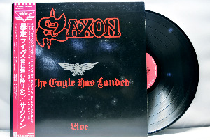 Saxon [색슨] – The Eagle Has Landed (Live) ㅡ 중고 수입 오리지널 아날로그 LP