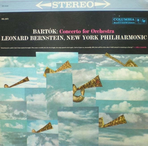 Bartok-Concerto for Orchestra-Bernstein 중고 수입 오리지널 아날로그 LP