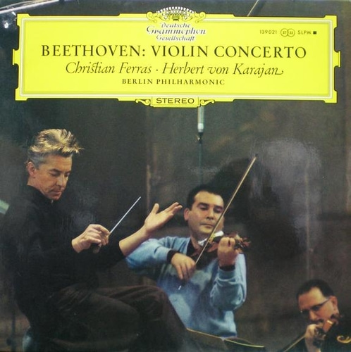 Betthoven- Violin Conceto- Ferras/Karajan 중고 수입 오리지널 아날로그 LP