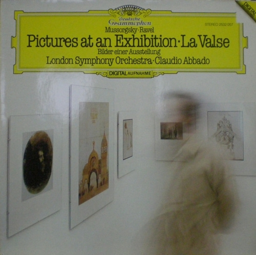 Mussorgsky - Pictures at an Exhibition - Claudio Abbado 중고 수입 오리지널 아날로그 LP