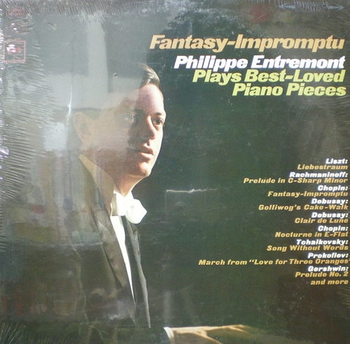 Chopin/Liszt-Fantasie-Impromptu/Liebestraum 외- Entremont (오리지날 미개봉반) 중고 수입 오리지널 아날로그 LP