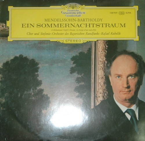 Mendelssohn- A Midsummer Night&#039;s Dream - Rafael Kubelik 중고 수입 오리지널 아날로그 LP