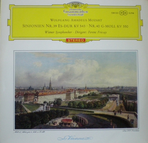 Mozart - Symphony No.39 &amp; No.40 - Ferenc Fricsay 중고 수입 오리지널 아날로그 LP