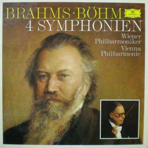 Brahms-4 Symphonies-Karl Bohm (4LP Box) 중고 수입 오리지널 아날로그 LP
