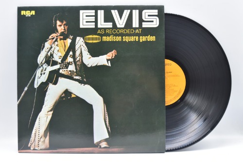 Elvis Presley[엘비스 프레슬리]-Elvis as Recorded at Madison Square Garden 중고 수입 오리지널 아날로그 LP