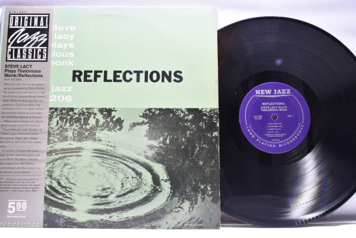 Steve Lacy [스티브 래시] - (OJC) Reflections: Steve Lacy plays Thelonious Monk - 중고 수입 오리지널 아날로그 LP