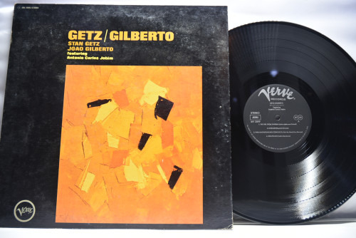 Stan Getz / Joao Gilberto Featuring Antonio Carlos Jobim [스탄 게츠, 조앙 질베르토, 안토니오 카를로스 조빔] ‎- Getz / Gilberto - 중고 수입 오리지널 아날로그 LP