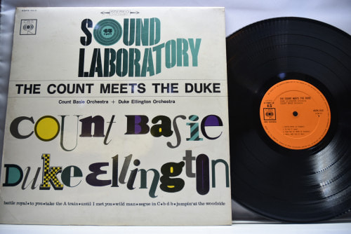 Count Basie Orchestra + Duke Ellington Orchestra [카운트 베이시, 듀크 엘링턴] ‎- The Count Meets The Duke - 중고 수입 오리지널 아날로그 LP