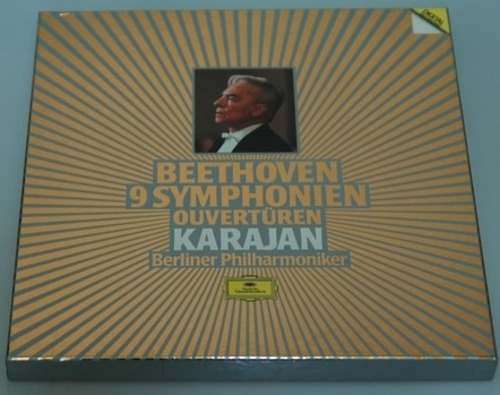 Beethoven- 9 Symphoines 전곡 外 - Herbert von Karajan 7LP