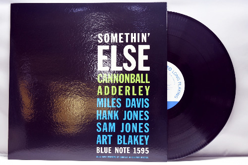 Cannonball Adderley [캐논볼 애덜리]‎ - Somethin&#039; Else - 중고 수입 오리지널 아날로그 LP