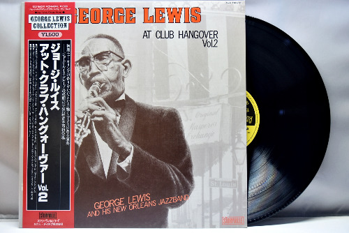 George Lewis And His New Orleans Jazzband [조지 루이스] – George Lewis At Club Hangover Vol. 2 - 중고 수입 오리지널 아날로그 LP