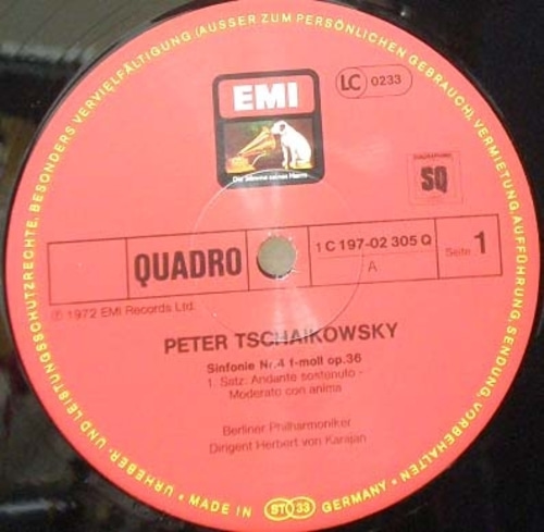 Tchaikovsky- Symphony Nos.4,5,6 (1971 Recording)- Karajan(3LP Box) 중고 수입 오리지널 아날로그 LP