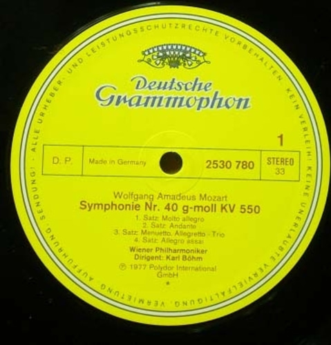 Mozart-Symphony Nos.40&amp;41-Karl Bohm 중고 수입 오리지널 아날로그 LP