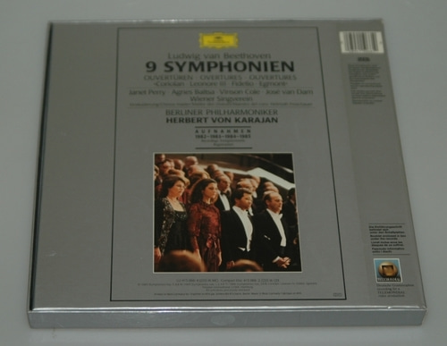 Beethoven- 9 Symphoines 전곡 外 - Herbert von Karajan 7LP