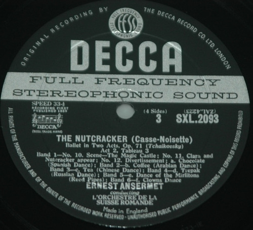 Tchaikovsky - The Nutcracker Ballet Complete - Ernest Ansermet