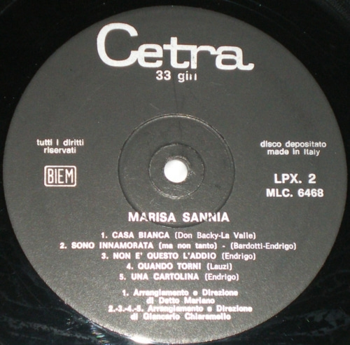 Marisa Sannia - Casa Bianca