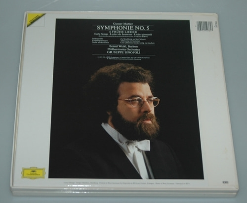 Mahler - Symphony No.5 外 - Giuseppe Sinopoli 2LP