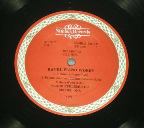 Ravel - Piano Music Vol.1~3 complete - Vlado Perlemuter 3LP