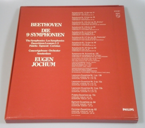 Beethoven - 9 Symphonies/Overtures - Eugen Jochum 7LP