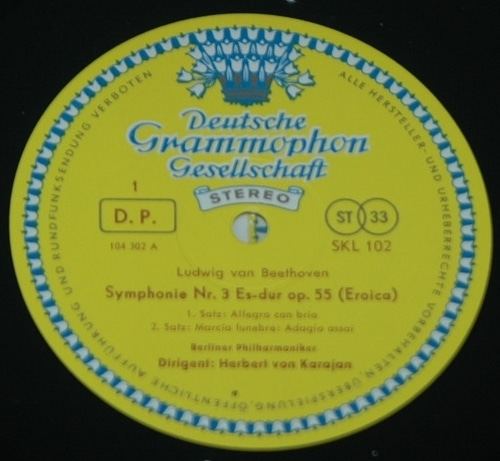 Beethoven- 9 Symphonies- Herbert von Karajan (8LP)