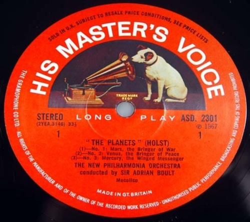 Holst - The Planets - Adrian Boult