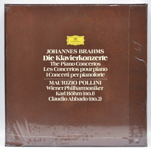 Brahms - Piano Concerto No.1 &amp; No.2 - Maurizio Pollini (2LP) 오리지널 미개봉