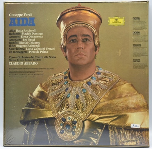 Verdi - Aida 전곡 - Claudio Abbado 3LP 오리지널 미개봉