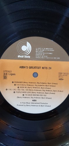 ABBA [아바] - Greatest Hits 24 ㅡ 중고 수입 오리지널 아날로그 2LP