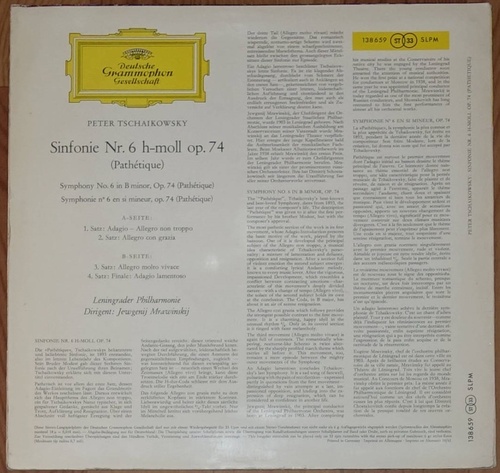 Tchaikovsky - Symphony No.6 - Yevgeny Mravinsky