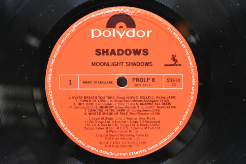 The Shadows - Moonlight Shadows ㅡ 중고 수입 오리지널 아날로그 LP