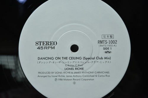 Lionel Richie - Dancing On The Ceiling ㅡ 중고 수입 오리지널 아날로그 LP