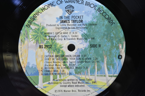 James Taylor - In The Pocket ㅡ 중고 수입 오리지널 아날로그 LP