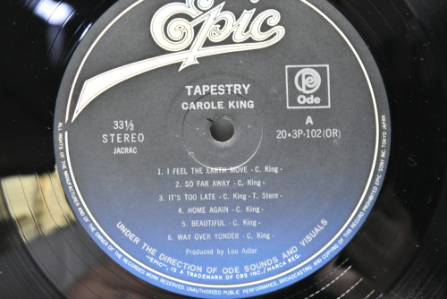 Carole King [캐롤 킹] ‎- Tapestry - 중고 수입 오리지널 아날로그 LP