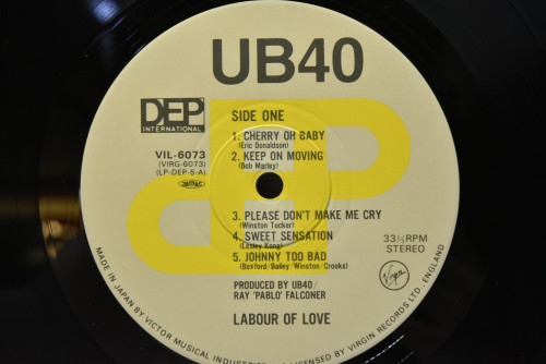 UB40 [유비포티] - Labour Of Love ㅡ 중고 수입 오리지널 아날로그 LP