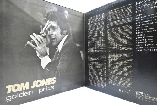 Tom Jones [톰 존스] - Live In Las Vegas ㅡ 중고 수입 오리지널 아날로그 LP