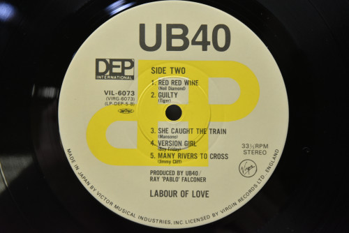 UB40 [유비포티] - Labour Of Love ㅡ 중고 수입 오리지널 아날로그 LP
