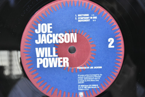 Joe Jackson [조 잭슨] - Will Power ㅡ 중고 수입 오리지널 아날로그 LP