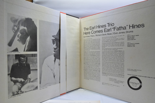 The Earl Hines Trio [얼 하인스] - Here Comes Earl &quot;Fatha&quot; Hines - 중고 수입 오리지널 아날로그 LP