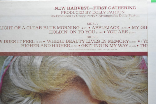 Dolly Parton [돌리 파튼] ‎- New Harvest ... First Gathering - 중고 수입 오리지널 아날로그 LP