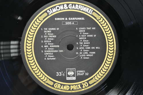 Simon &amp; Garfunkel [사이먼 앤 가펑클] - Simon &amp; Garfunkel Grand Prix 20 ㅡ 중고 수입 오리지널 아날로그 LP