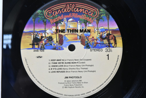 Jim Photoglo [짐 포토글로] - The Thin Man ㅡ 중고 수입 오리지널 아날로그 LP
