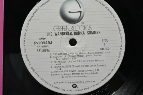 Donna Summer [도나 섬머] - The Wanderer ㅡ 중고 수입 오리지널 아날로그 LP