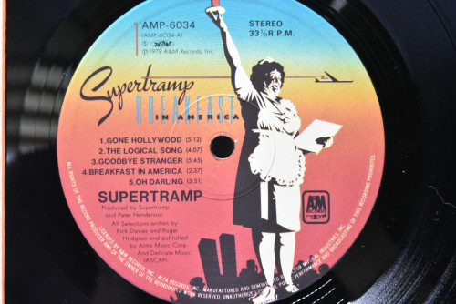 Supertramp [수퍼트램프] - Breakfast In America ㅡ 중고 수입 오리지널 아날로그 LP