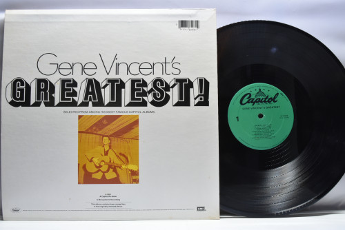 Gene Vincent [진 빈센트] - Gene Vincent&#039;s Greatest ㅡ 중고 수입 오리지널 아날로그 LP