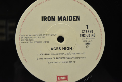 Iron Maiden [아이언 메이든] - Aces High ㅡ 중고 수입 오리지널 아날로그 LP