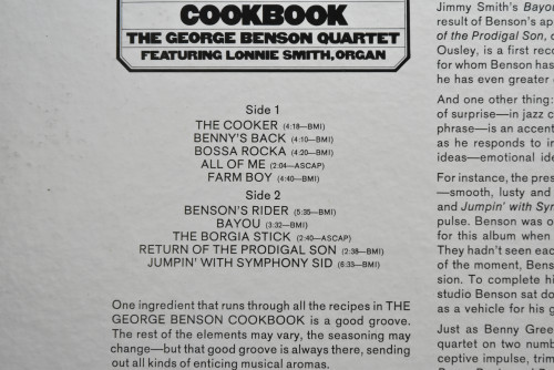 The George Benson Quartet [조지 벤슨] - The George Benson Cookbook  - 중고 수입 오리지널 아날로그 LP